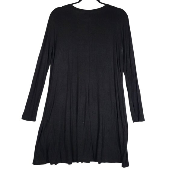 2 for $30 PIKO 1988 Dress Medium Black Stretch Dark Fairy Whimsigoth Bamboo - Picture 3 of 8